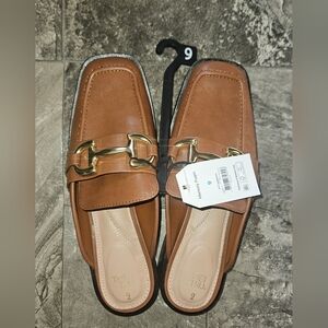 Time and Tru Women's Loafer Mules Size 9 NWT